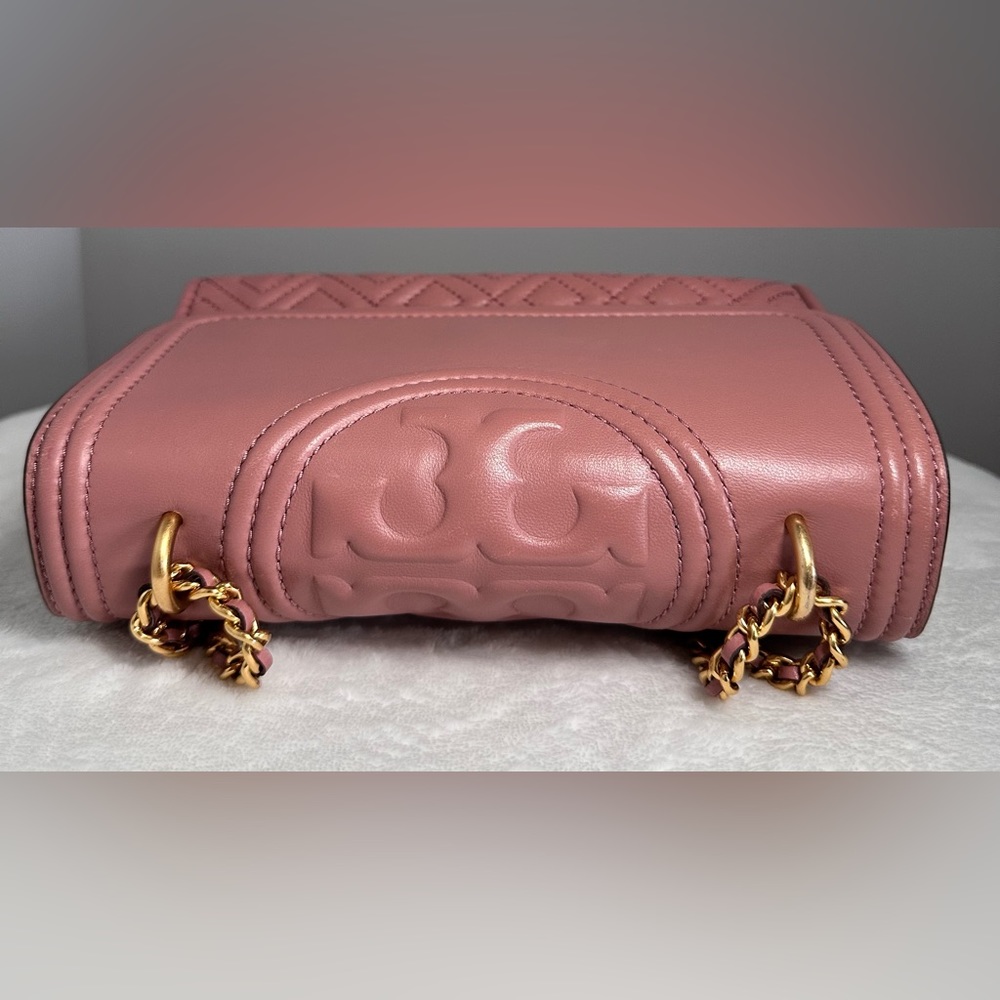 Authentic Tory Burch Fleming Small Convertible Sh… - image 4